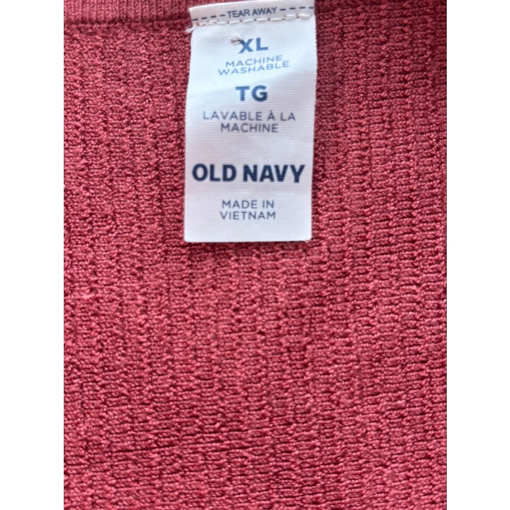 Old Navy Women's XL Ribbed Knit Tank Top Rust Autumn Layer Fall Essential - Picture 5 of 9